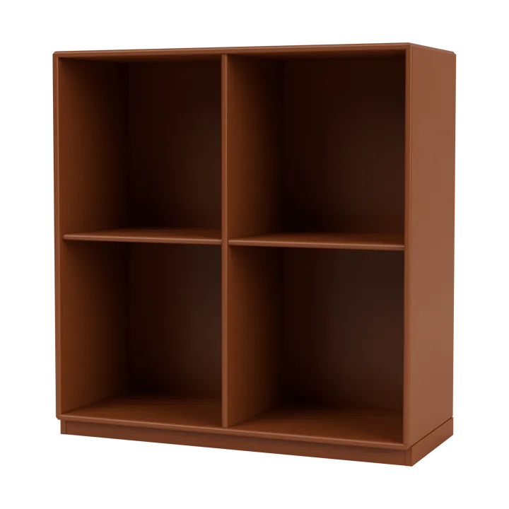 SHOW hylla 69,6x69,6 cm, sockel 3 cm - 146-Hazelnut - Montana