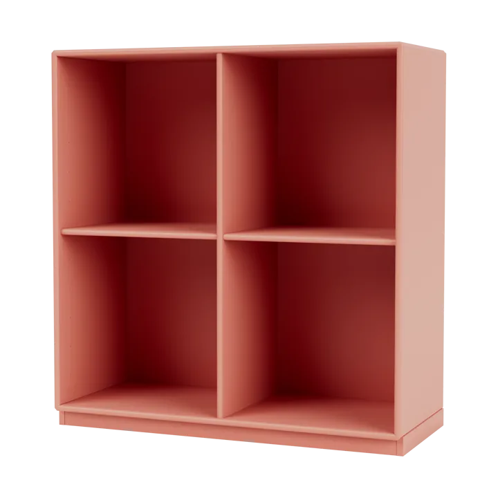 SHOW hylla 69,6x69,6 cm, sockel 3 cm - 151-Rhubarb - Montana