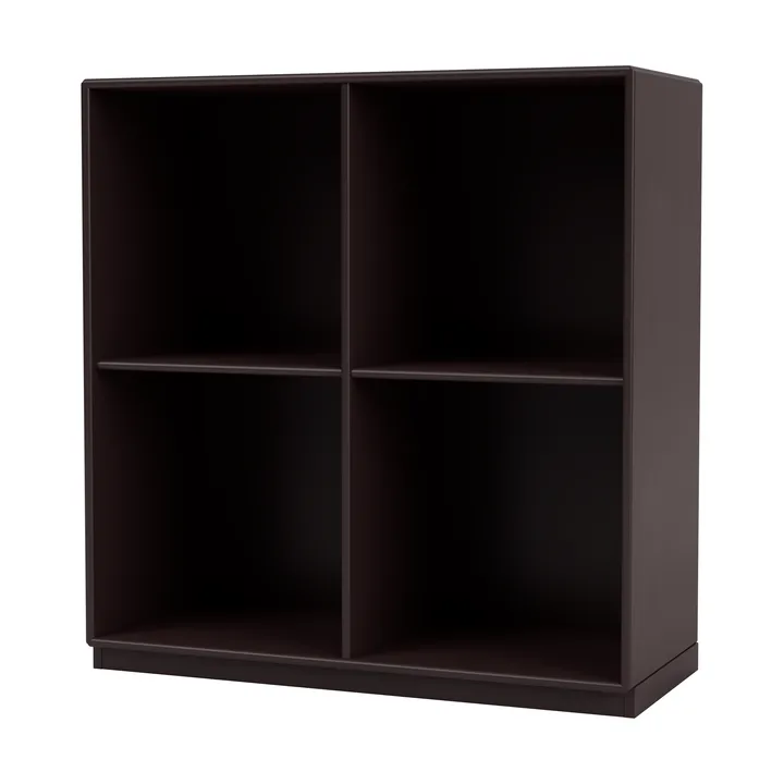 SHOW hylla 69,6x69,6 cm, sockel 3 cm - 160-Balsamic - Montana