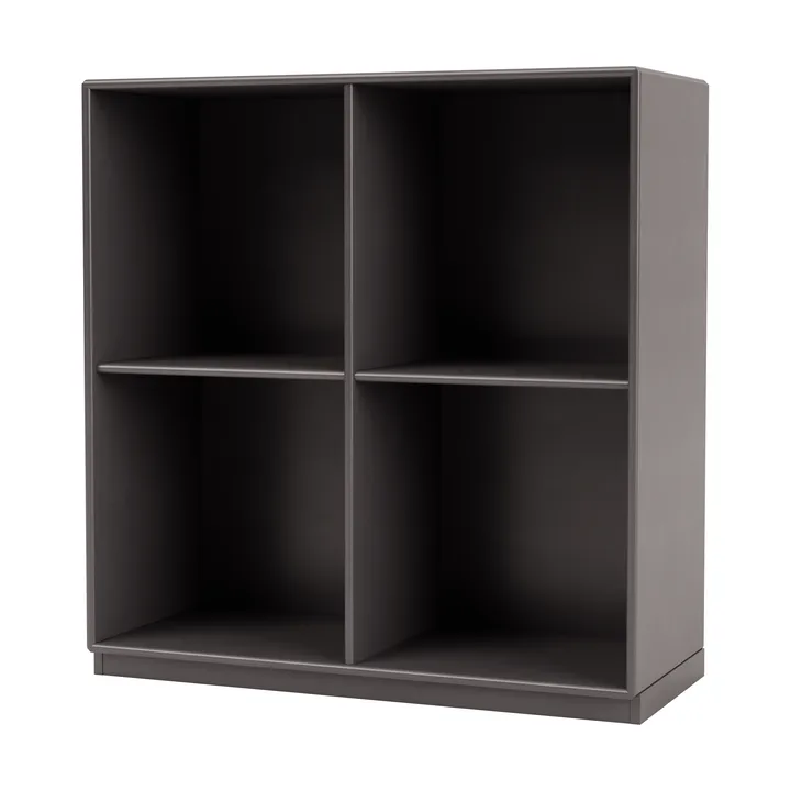 SHOW hylla 69,6x69,6 cm, sockel 3 cm - 35-Coffee - Montana
