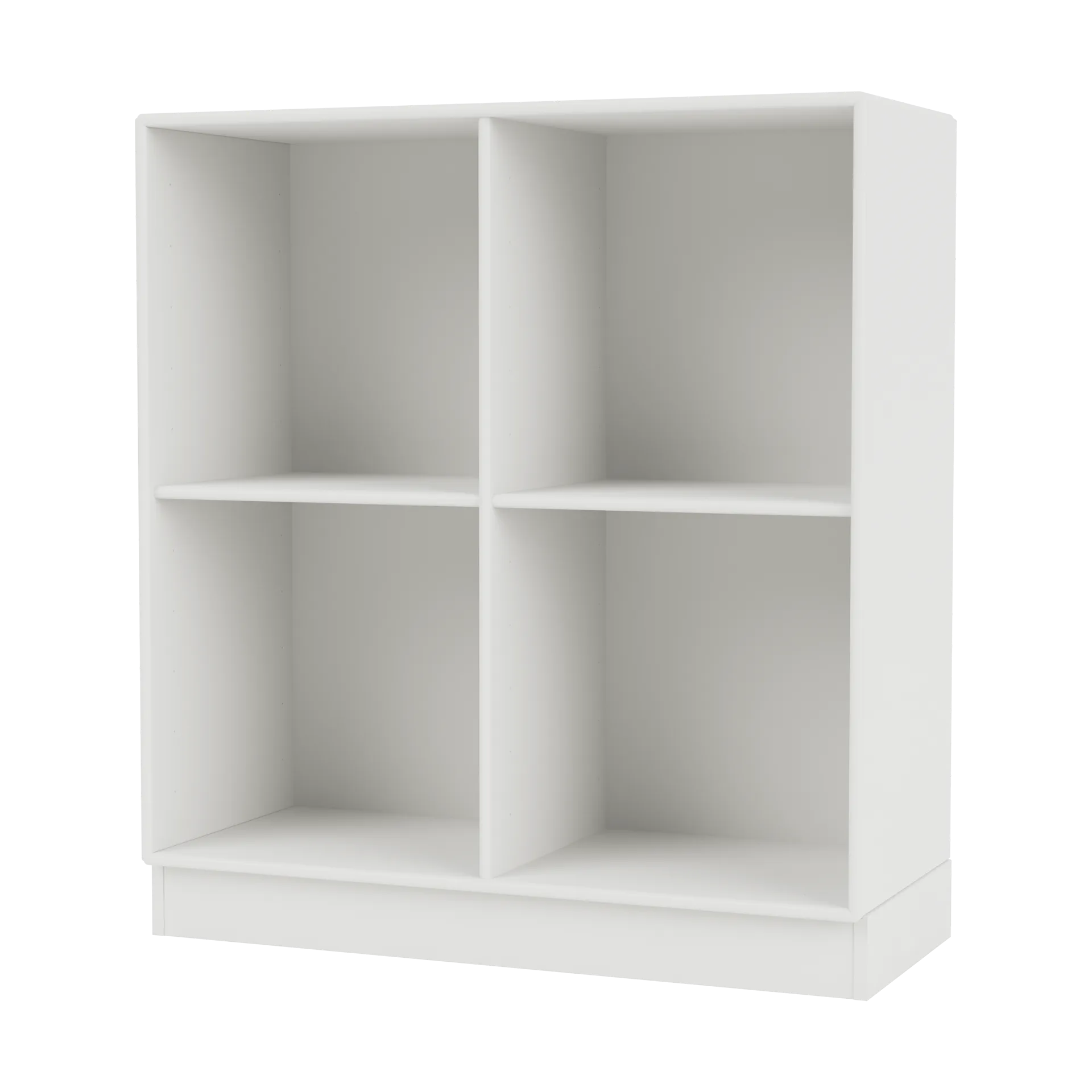SHOW hylla 69,6x69,6 cm, sockel 7 cm, 01-White Montana