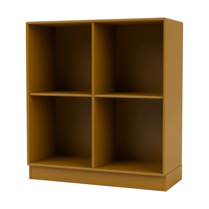 SHOW hylla 69,6x69,6 cm, sockel 7 cm - 142-Amber - Montana
