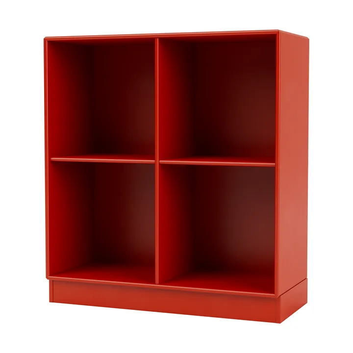 SHOW hylla 69,6x69,6 cm, sockel 7 cm - 145-Rosehip - Montana