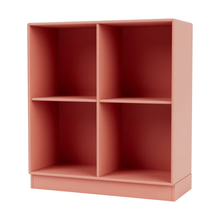 SHOW hylla 69,6x69,6 cm, sockel 7 cm - 151-Rhubarb - Montana