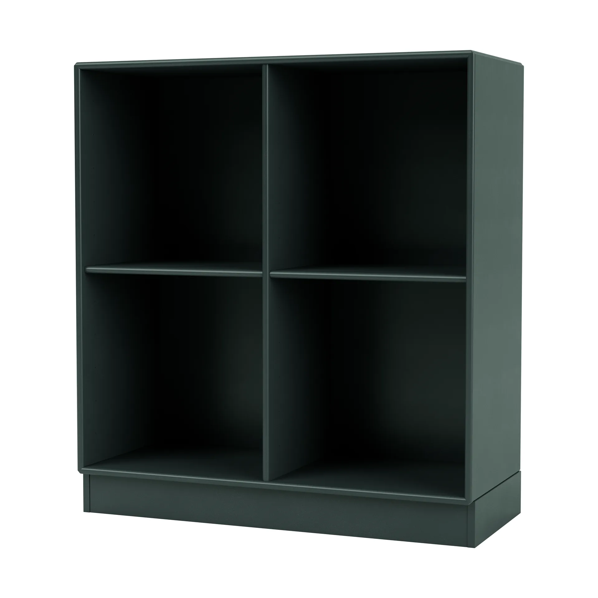 SHOW hylla 69,6x69,6 cm, sockel 7 cm, 163-BlackJade Montana