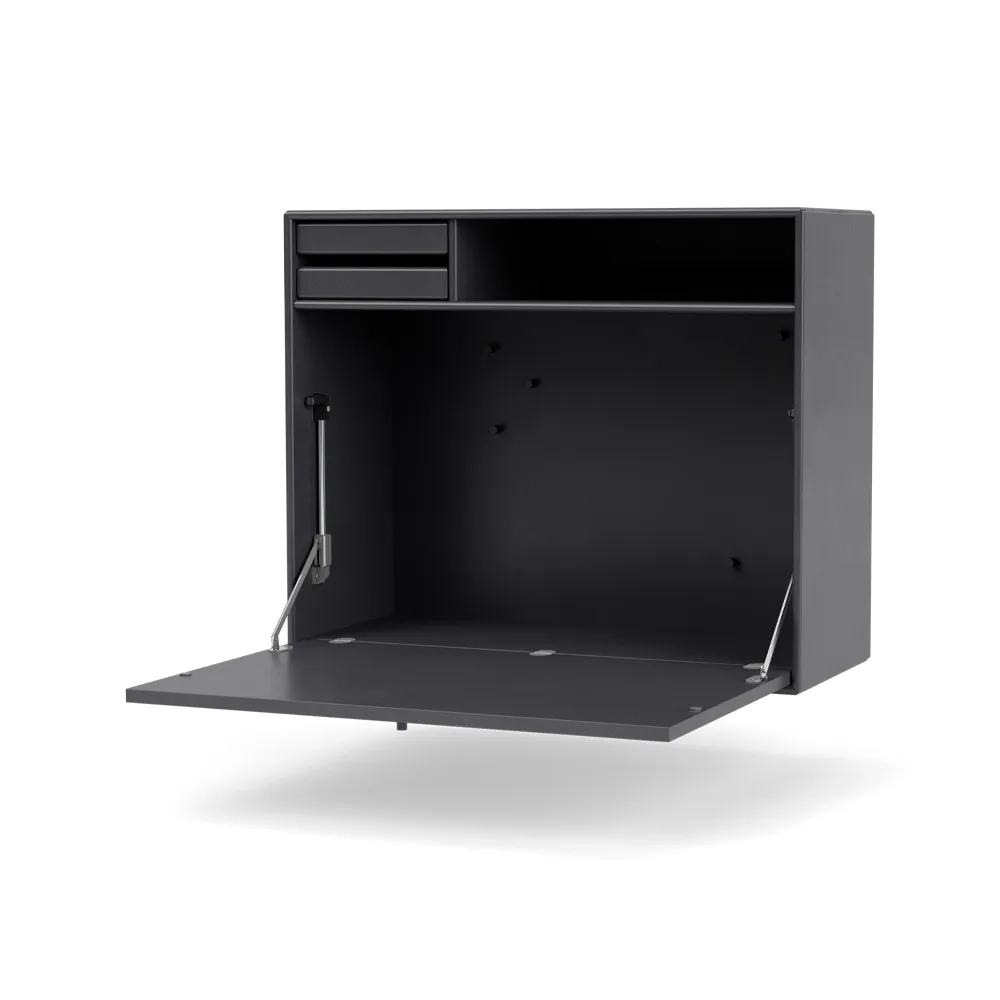 STUDIO skrivbord vägghängt, coal 36 Montana
