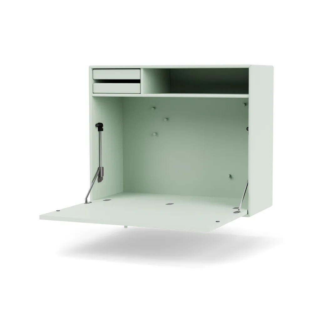 STUDIO skrivbord vägghängt, mist 161 Montana