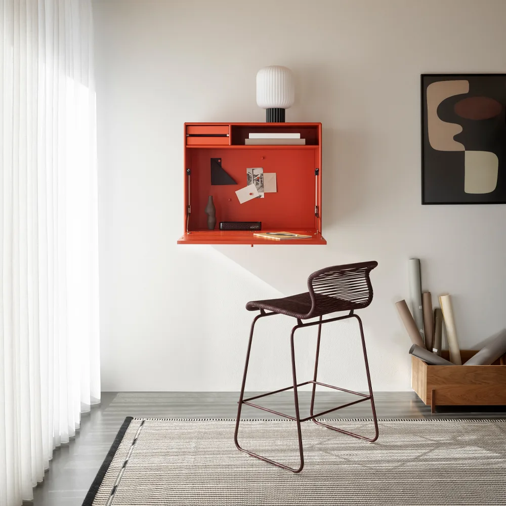 STUDIO skrivbord vägghängt, oregano 139 Montana