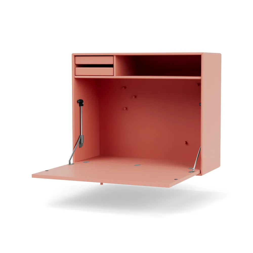 STUDIO skrivbord vägghängt, rhubarb 151 Montana