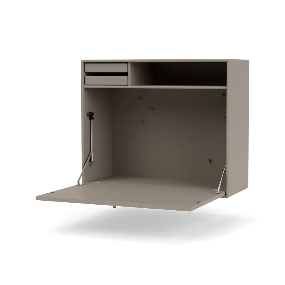 STUDIO skrivbord vägghängt, truffle 141 Montana