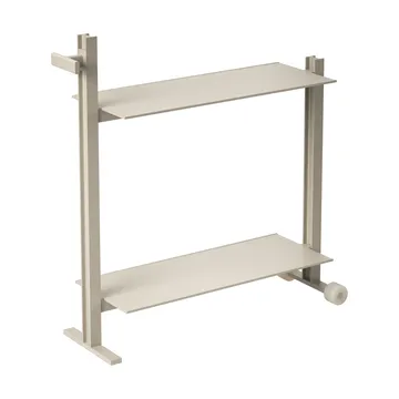 Museum Trolley serveringsvagn - Beige, 74,5x77,5x24 cm - Museum