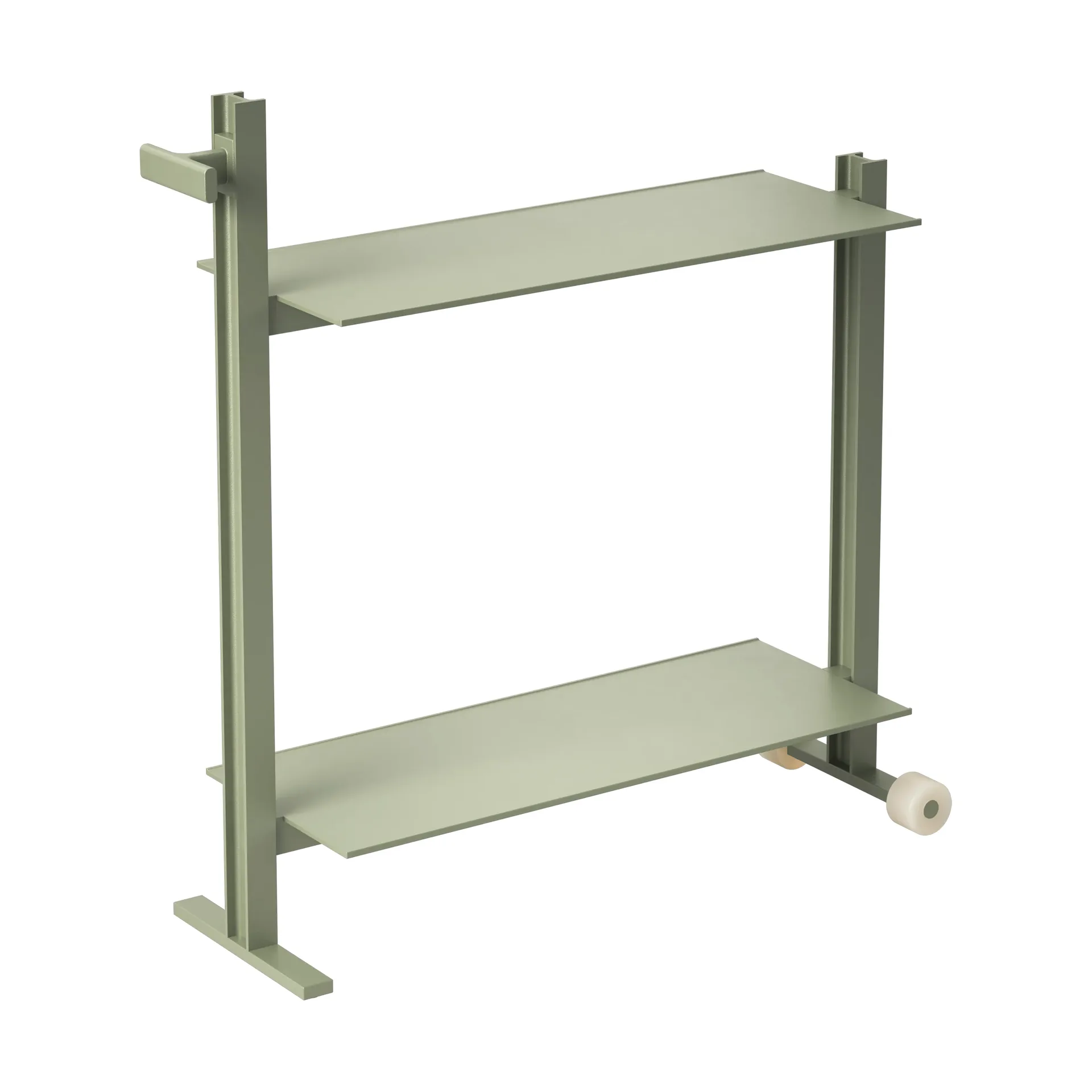 Museum Trolley serveringsvagn, Grön, 74,5x77,5x24 cm Museum