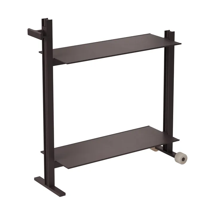 Museum Trolley serveringsvagn - Mörkbrun, 74,5x77,5x24 cm - Museum