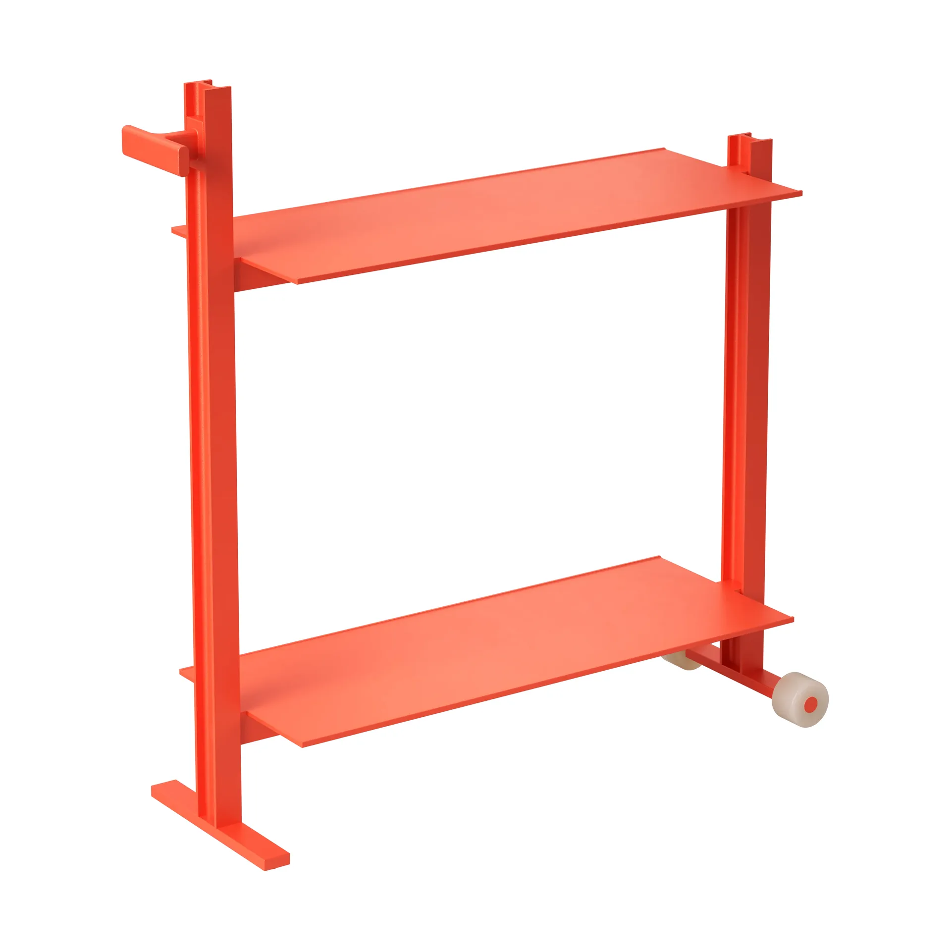 Museum Trolley serveringsvagn, Orange, 74,5x77,5x24 cm Museum