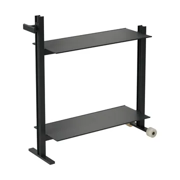 Museum Trolley serveringsvagn - Svart, 74,5x77,5x24 cm - Museum