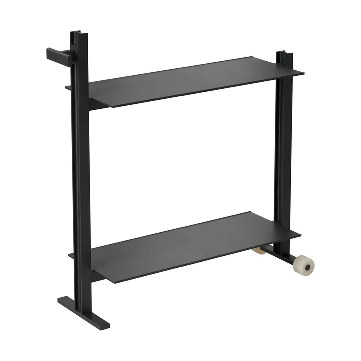 Museum Trolley serveringsvagn - Svart, 74,5x77,5x24 cm - Museum