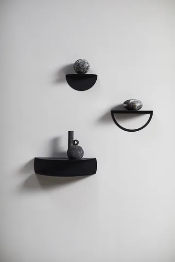 Gravity hylla XL 60 cm - Svart - MUUBS