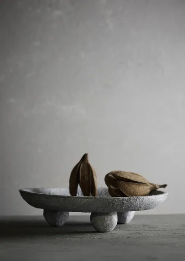 Luna bricka - Grey, Ø34x8 cm - MUUBS
