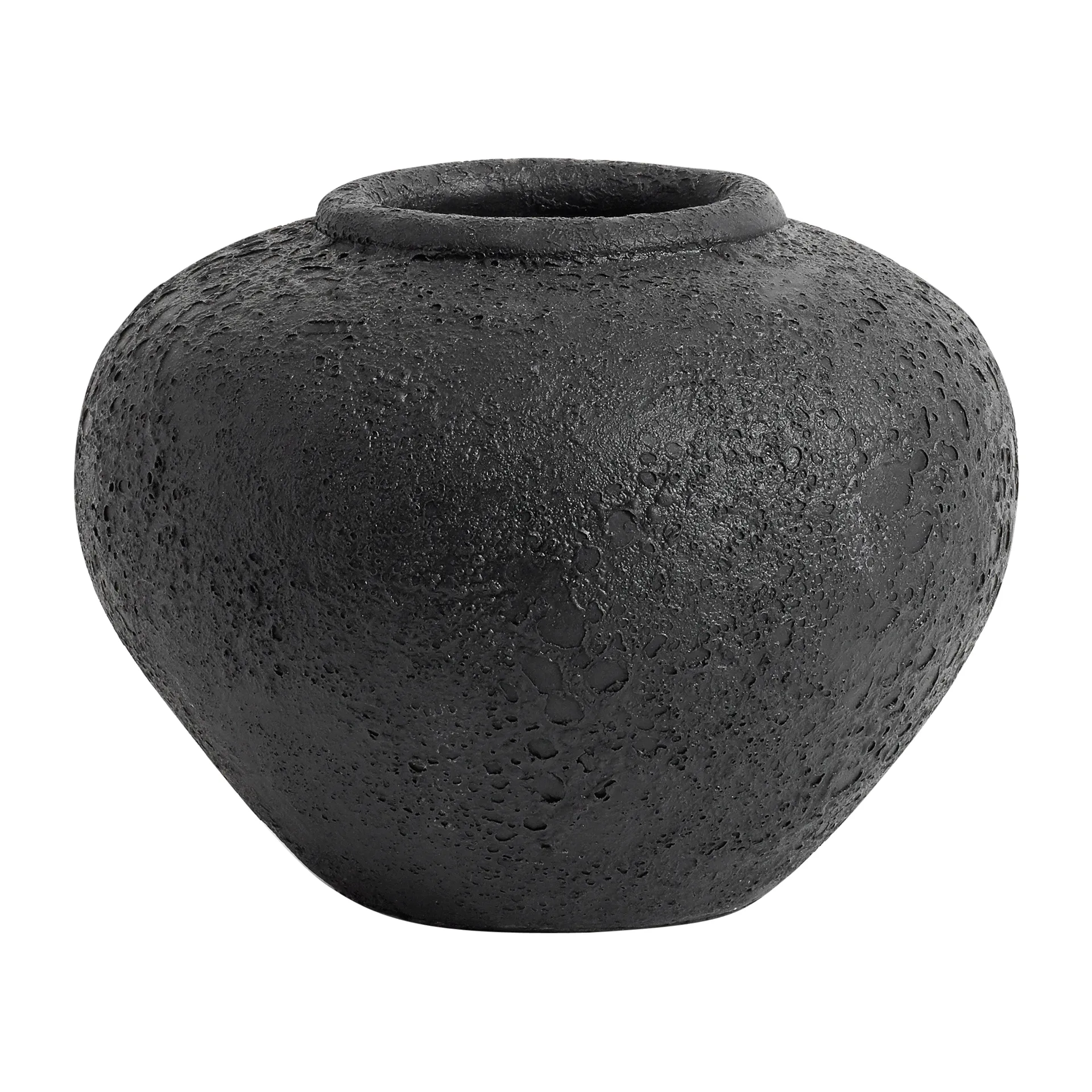 Luna kruka Ø25 cm, Svart MUUBS