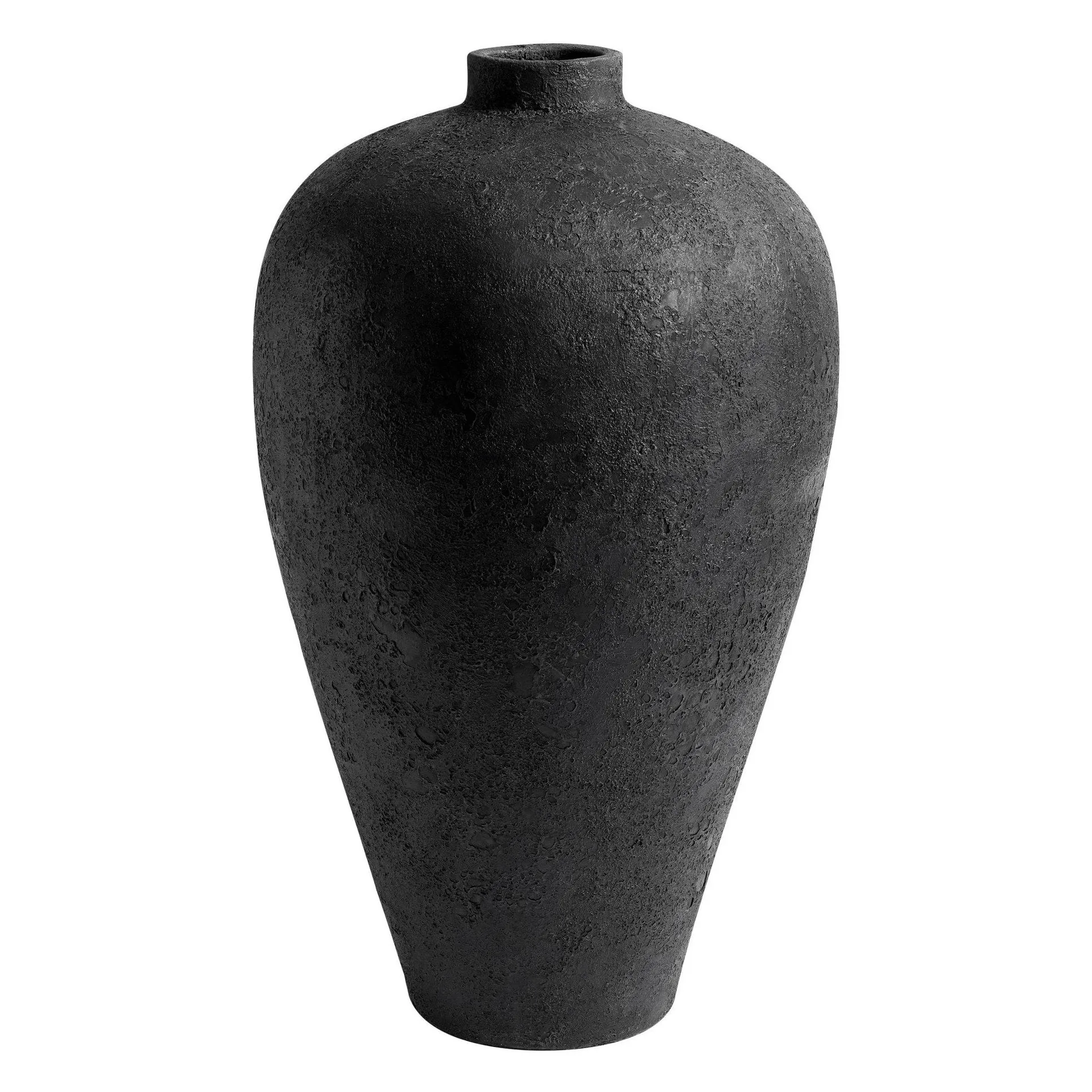 Luna kruka 80 cm, Svart-terracotta MUUBS