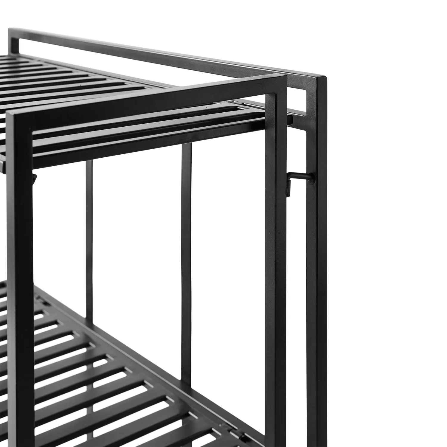 Manhattan Low hylla 65,5x33x79,5 cm, Black MUUBS