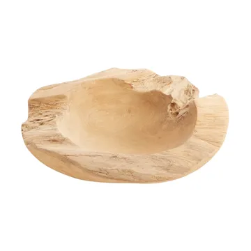 Skål Rustic Teakrot Ø30 cm - Natur - MUUBS