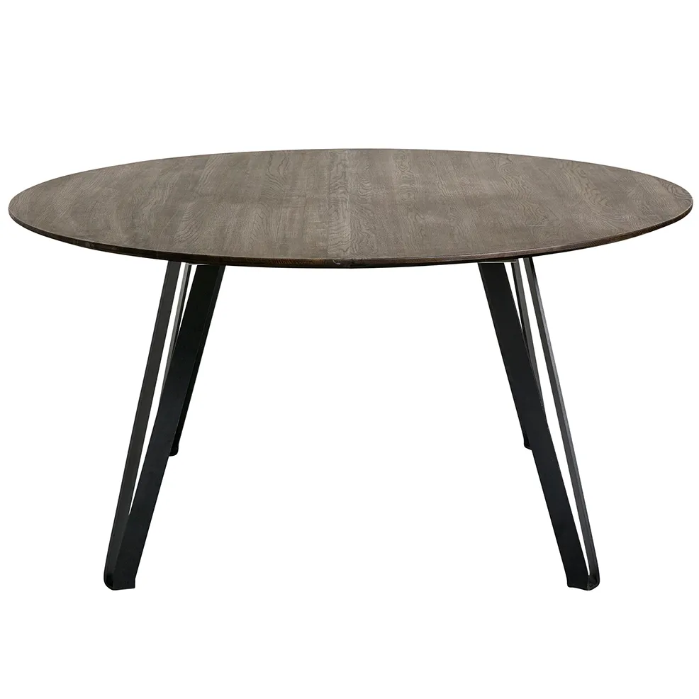 Space matbord Ø 120 cm, Rökt ek MUUBS