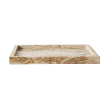 Vita dekorationsbricka 20x30 cm - Seashell - MUUBS