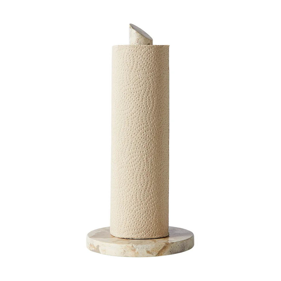 Vita hushållspappershållare 31 cm, Seashell MUUBS