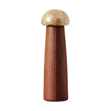 Yami salt- och pepparkvarn M - Karboniserad ask-marmor - MUUBS