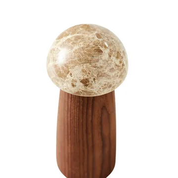 Yami salt- och pepparkvarn S - Karboniserad ask-marmor - MUUBS