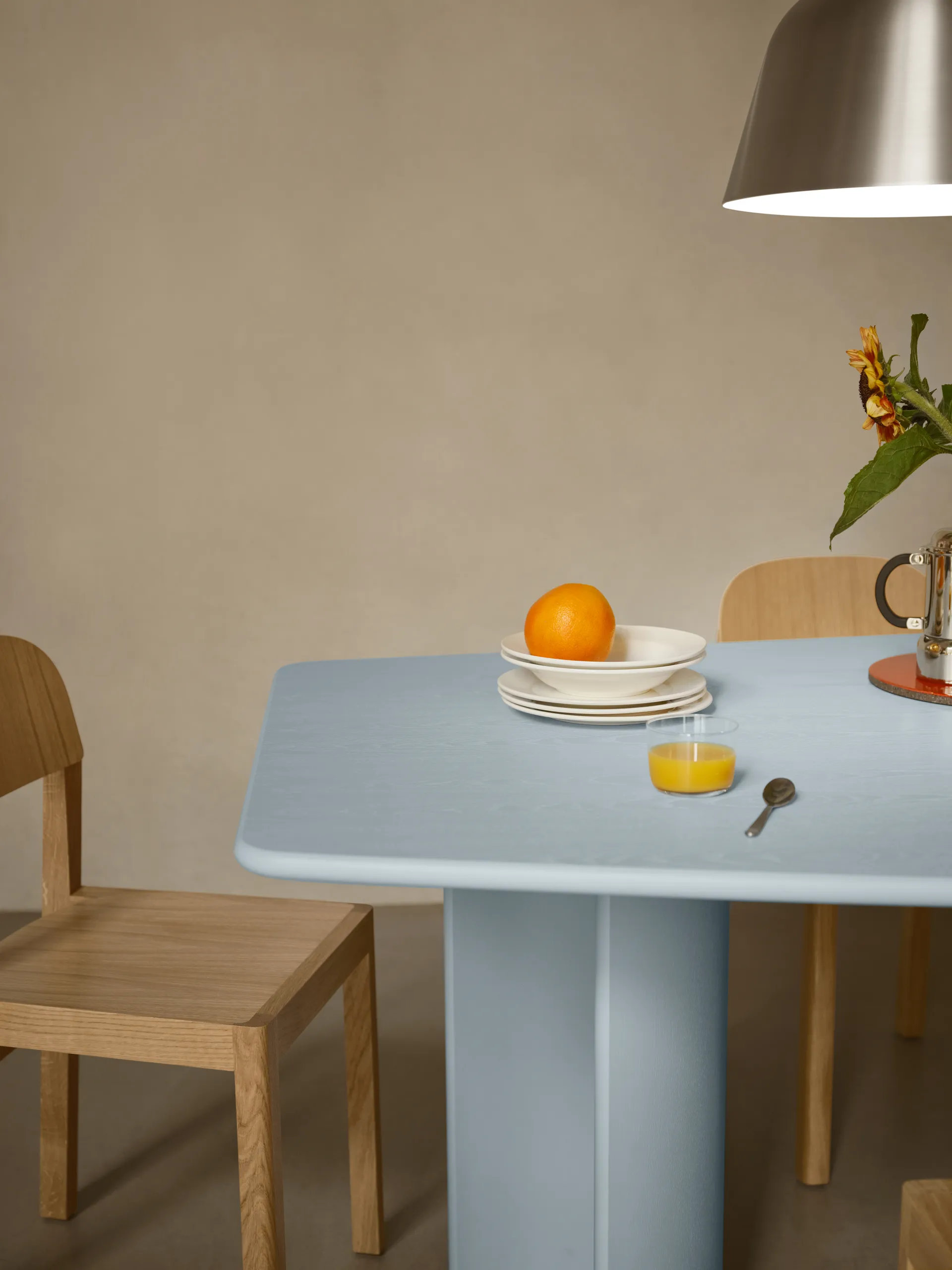 Ambit pendel, Borstad aluminium, Ø40 cm Muuto