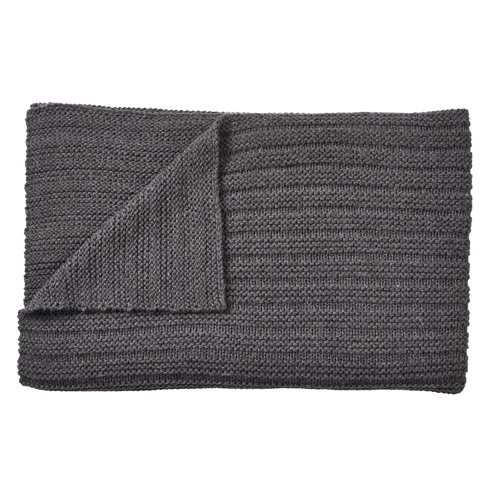 Ample ullfilt 130x160 cm, Dark grey Muuto