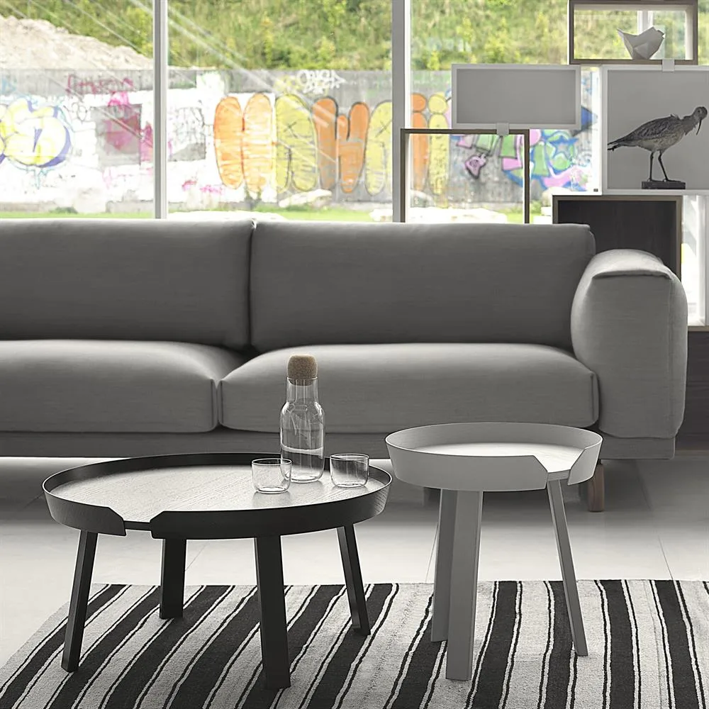 Around soffbord large, Black Muuto