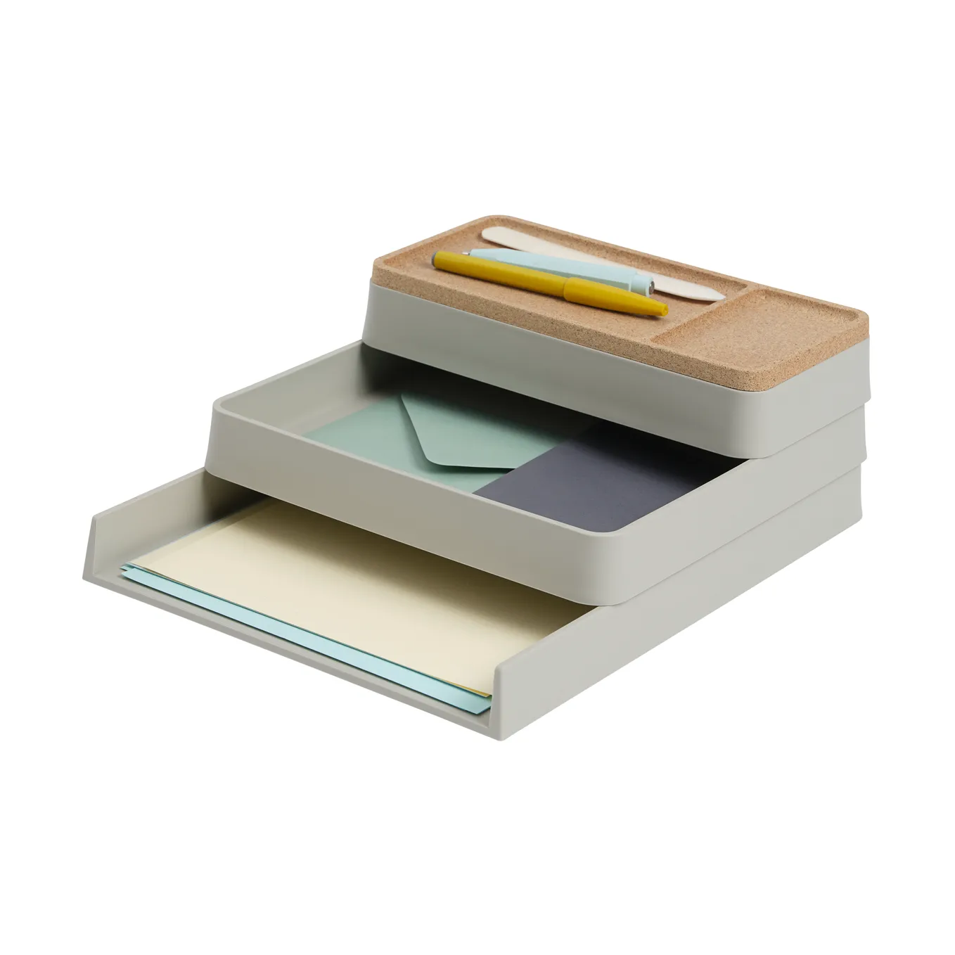 Arrange Desktop Förvaring, Configuration 1 grey Muuto