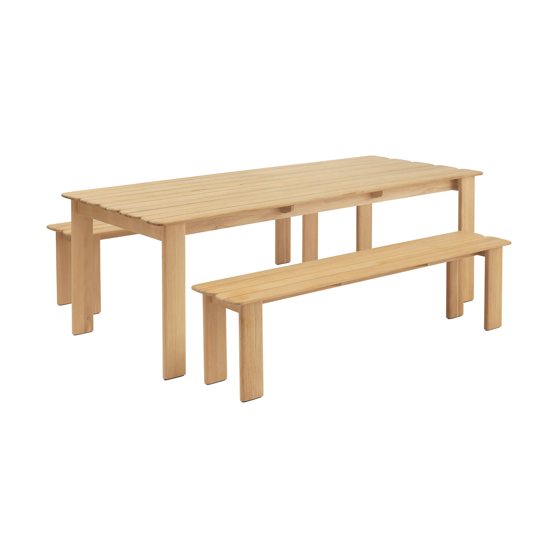 Assemble bänk, Teak, 180 cm Muuto