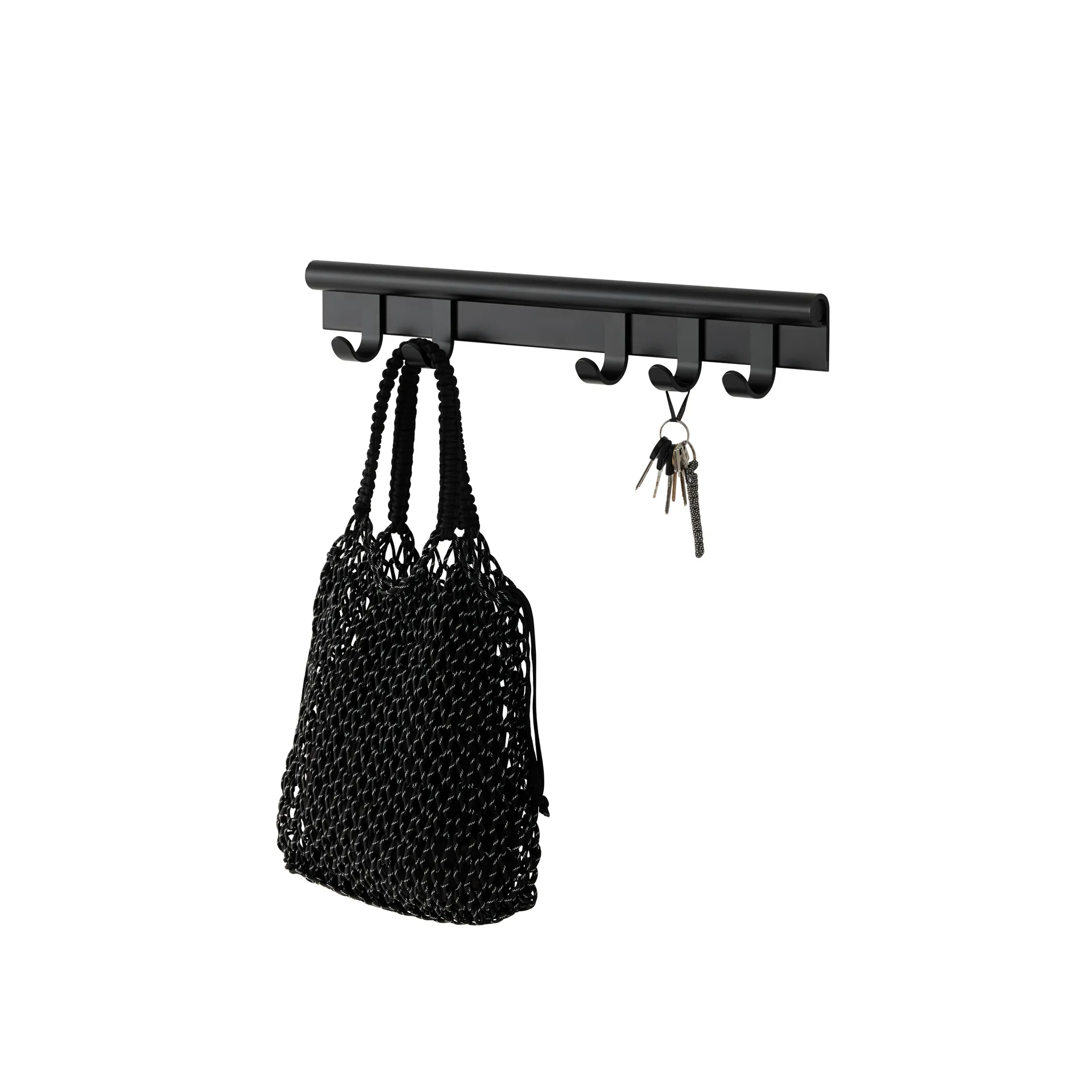 Coil klädhängare 60 cm, Black Muuto