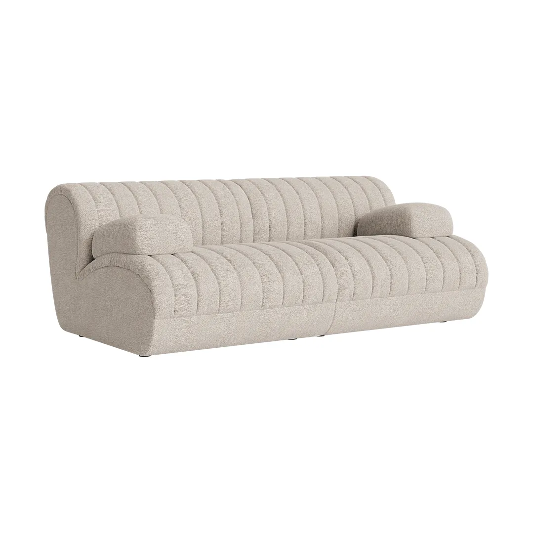 Coltre modulsoffa, Konfiguration 2, turf-sand, 2-sits Muuto