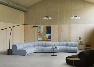 Coltre modulsoffa - Konfiguration 2, turf-sand, hörnsoffa - Muuto