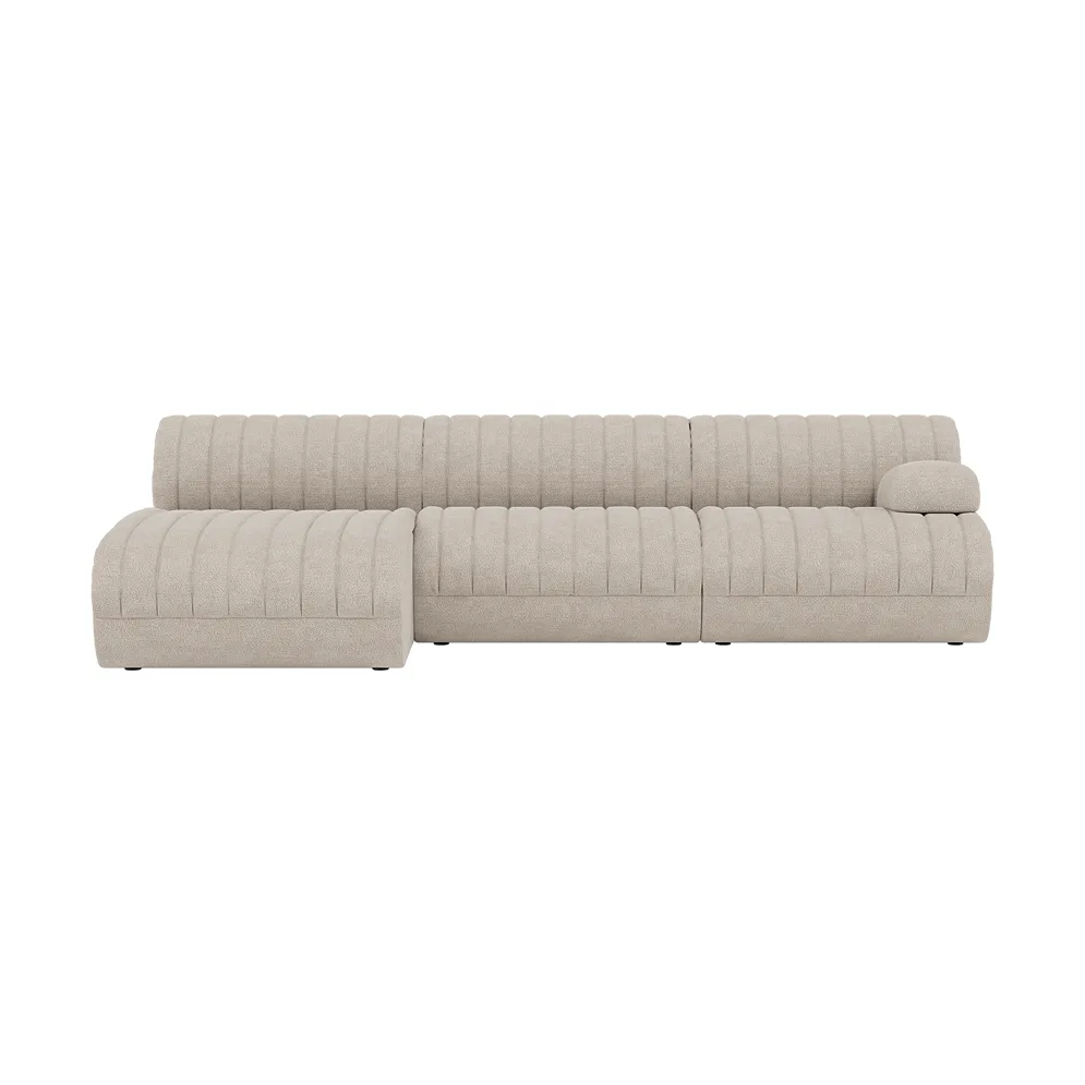 Coltre modulsoffa, Konfiguration 3, turf-sand, 3-sits Muuto