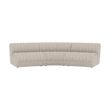 Coltre modulsoffa - Konfiguration 4, turf-sand, 3-sits - Muuto