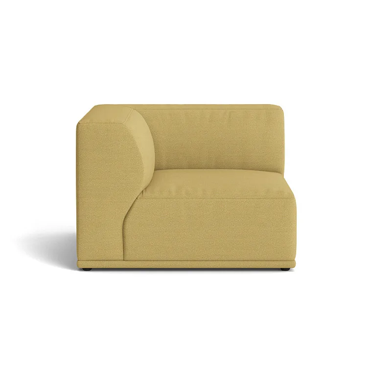 Connect soft modul Hallingdal 65 nr.407 gul, Hörnsektion (F) Muuto