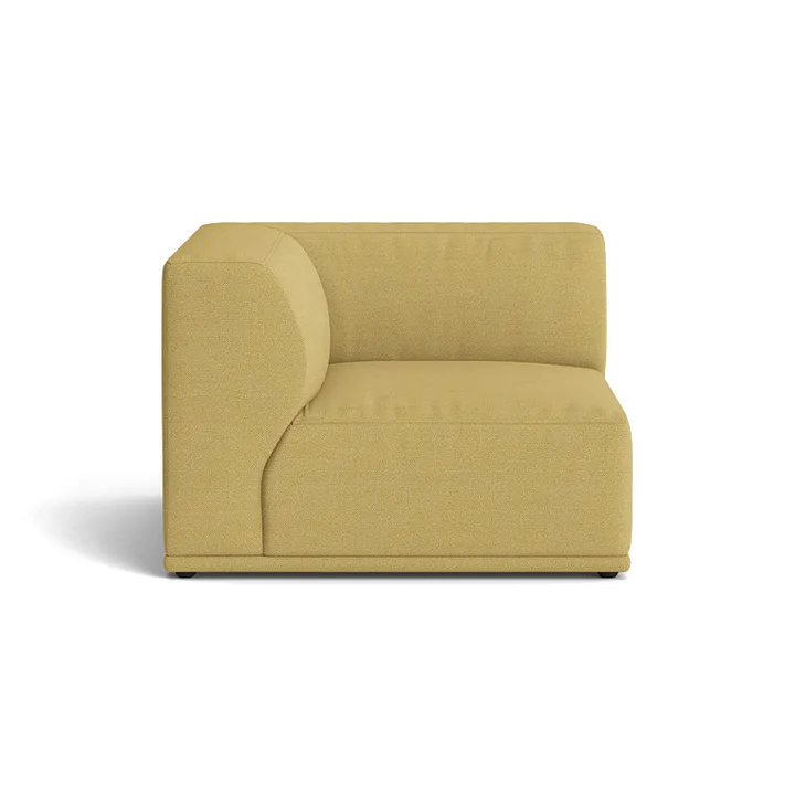Connect soft modul Hallingdal 65 nr.407 gul - Hörnsektion (F) - Muuto