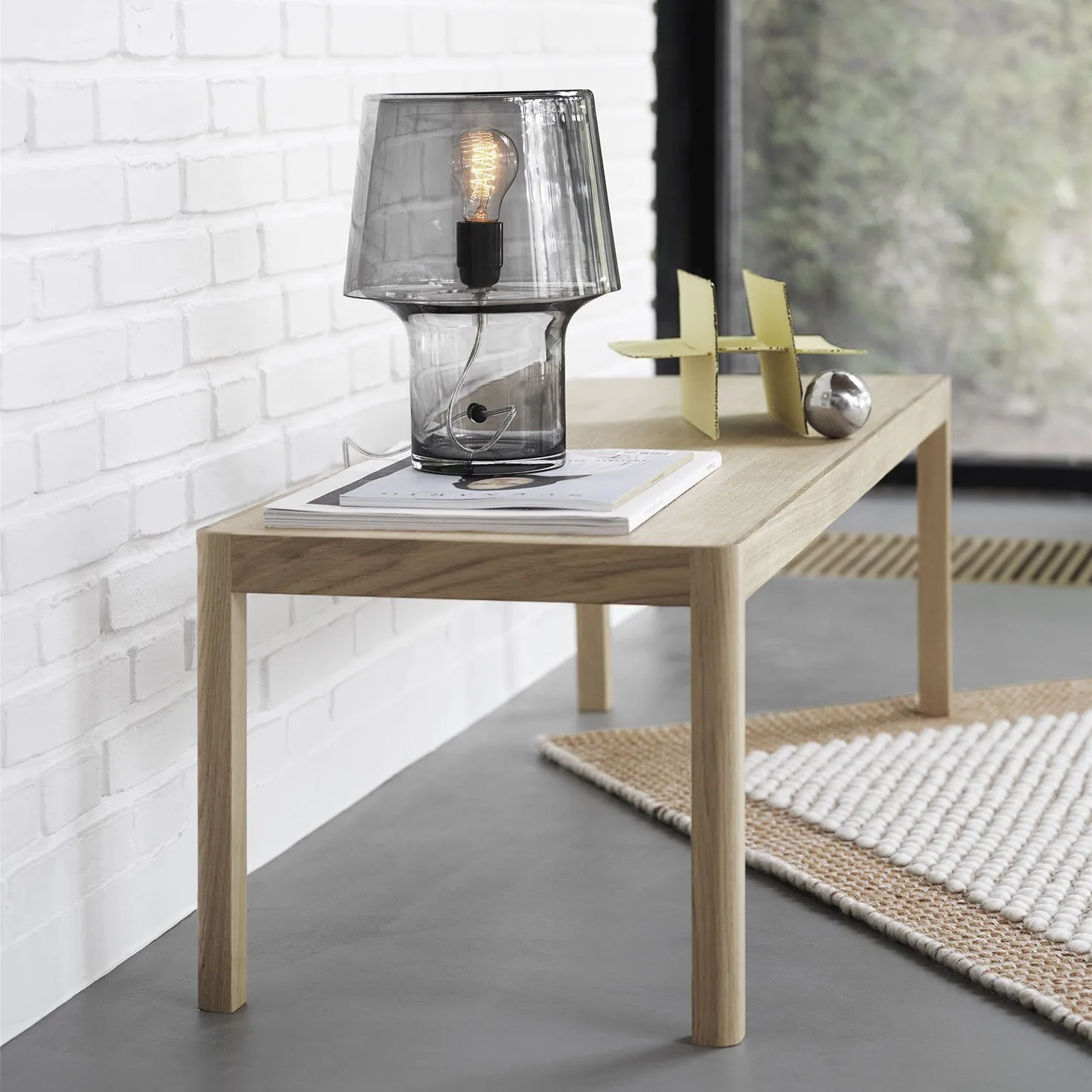 Cosy in grey bordslampa, grå Muuto