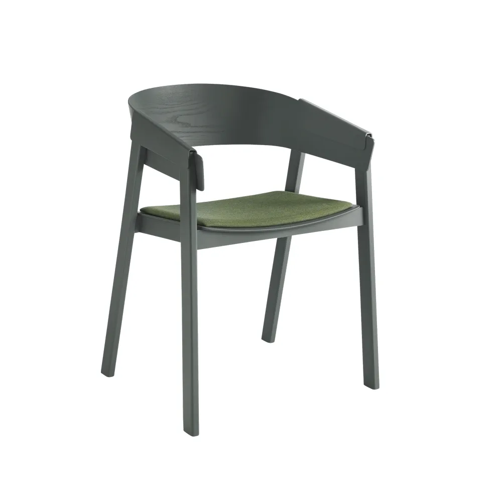 Cover karmstol klädd sits, Remix 933-Green Muuto