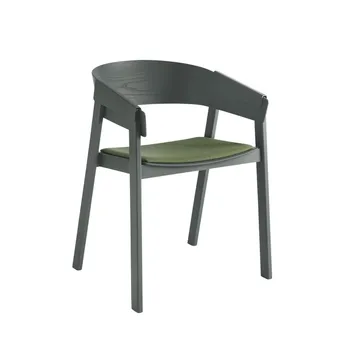 Cover karmstol klädd sits - Remix 933-Green - Muuto