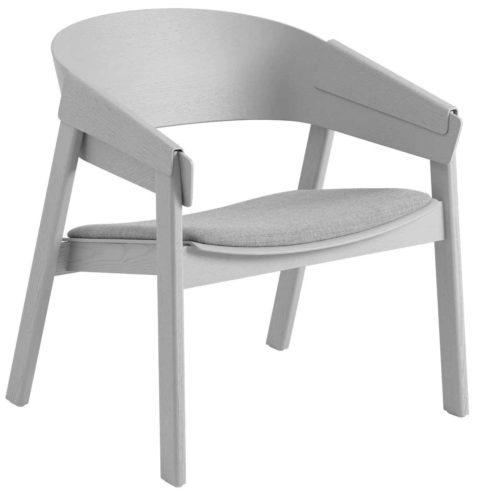 Cover lounge chair, Remix 123-Grey Muuto