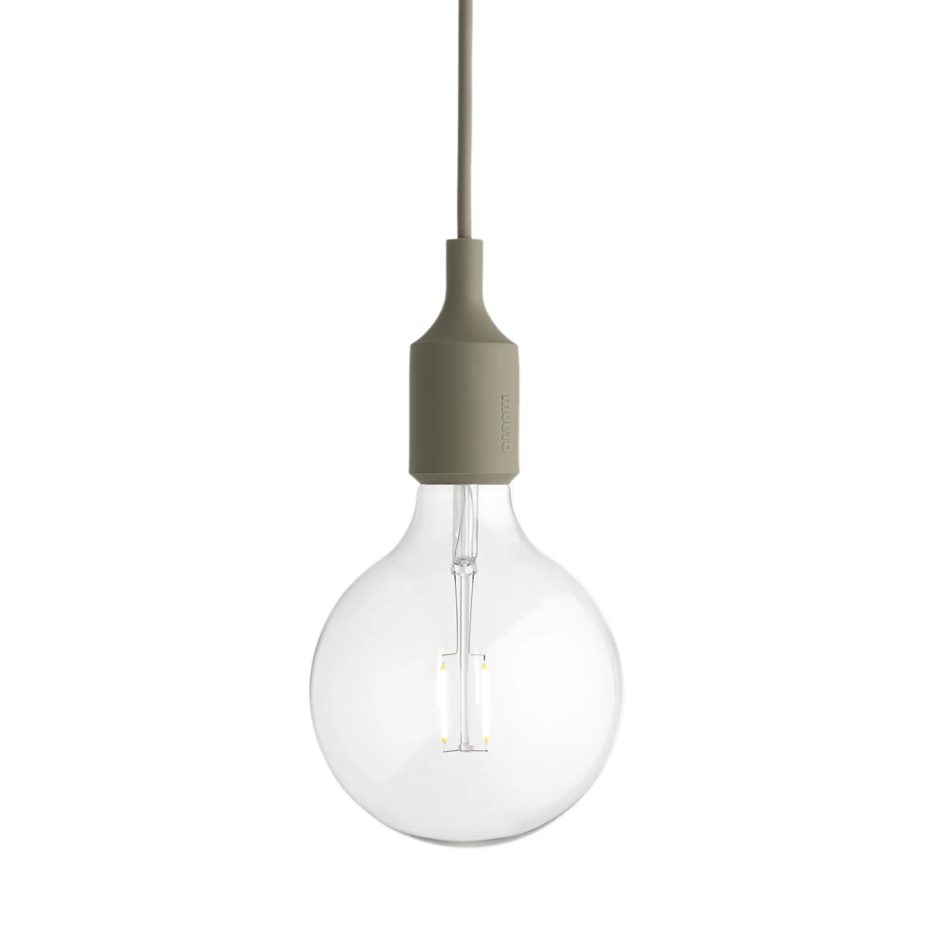 E27 lampa, Olivgrön Muuto