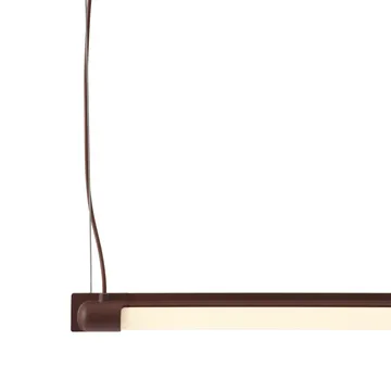 Fine Suspension Lamp 90 cm - Deep Red - Muuto
