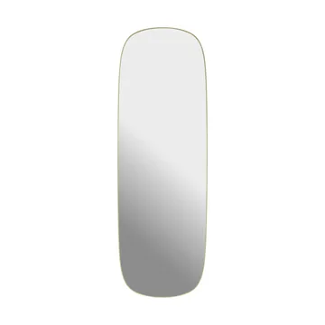 Framed spegel - Light yellow-clear, 150x50 cm - Muuto